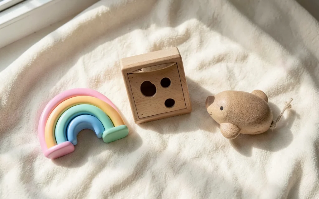 How to choose a first wooden toy