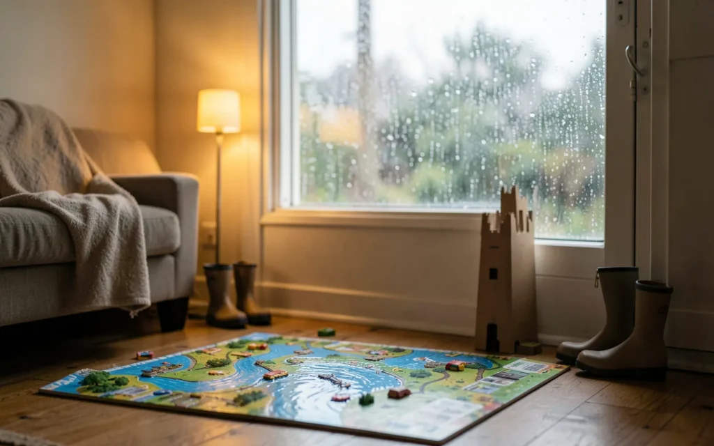 Twelve ways to play when it rains all week