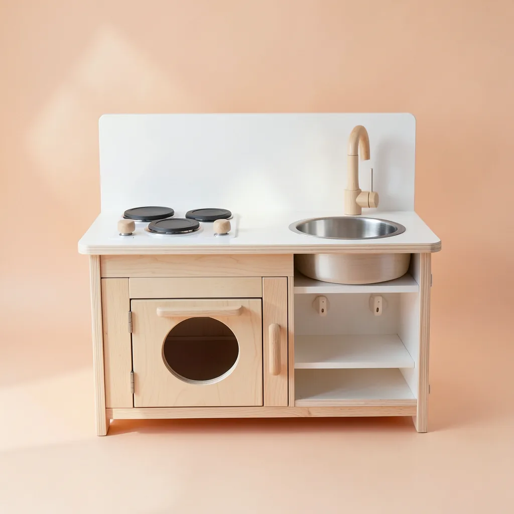 Little Larder, wooden play kitchen