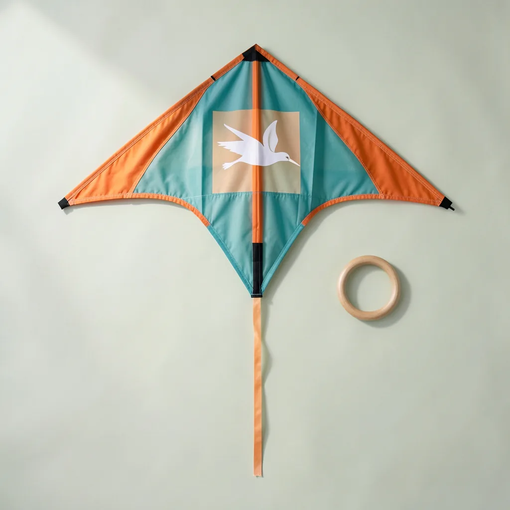 Skylark Kite, single-line delta kite, 120 cm